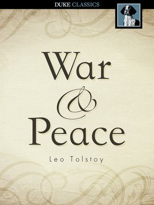 war & peace by leo tolstoy pdf